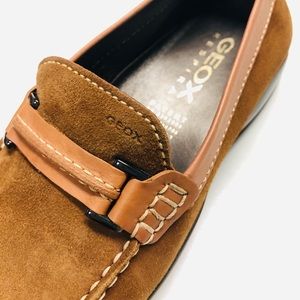 GEOX Respira Suede Loafers